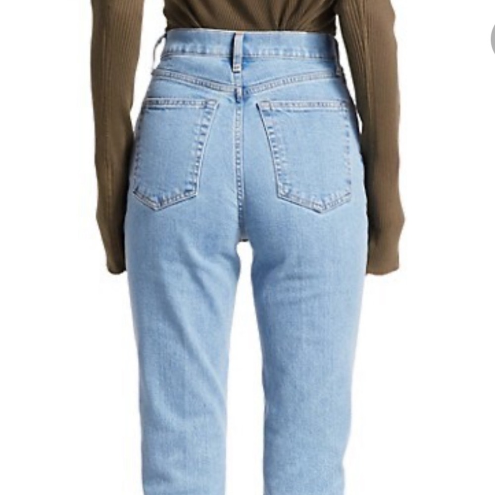 Helmut Lang Femme Hi Spikes Jeans high waisted in light wash - only worn once